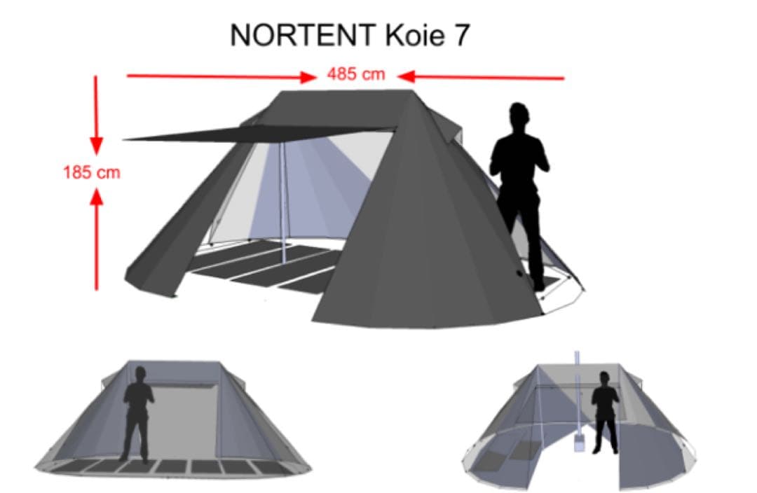 アブレイズ NORTENT KOIE7 ノルテント コイエ7 新品未使用品！