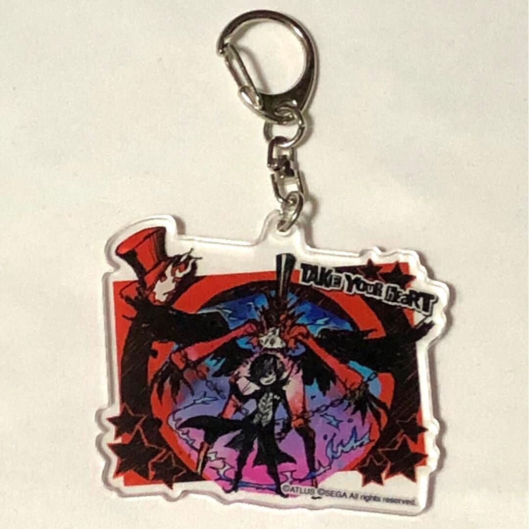 ペルソナ5 グラフアートデザイン アクリルキーホルダー　イベントシーン再現　希少