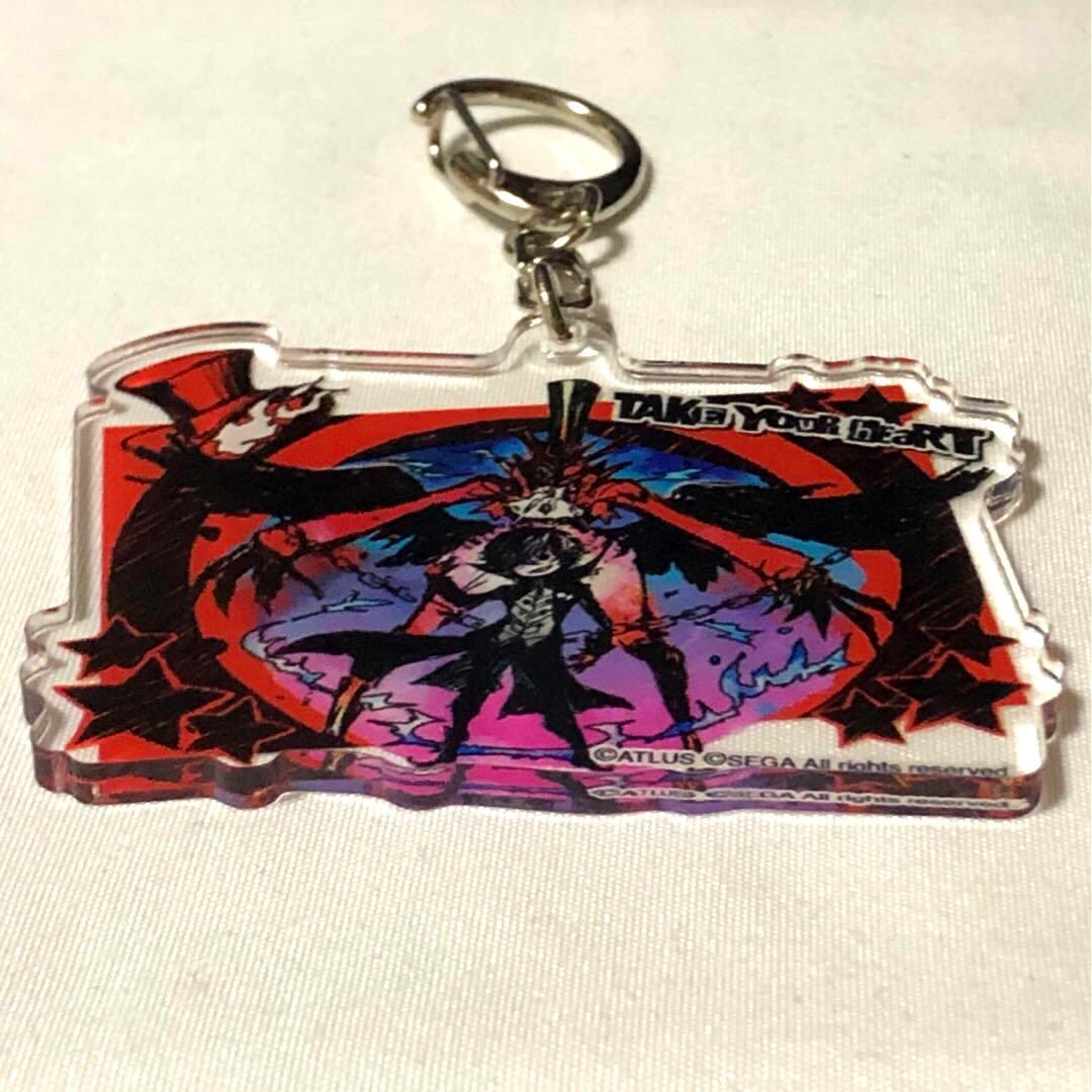 ペルソナ5 グラフアートデザイン アクリルキーホルダー　イベントシーン再現　希少