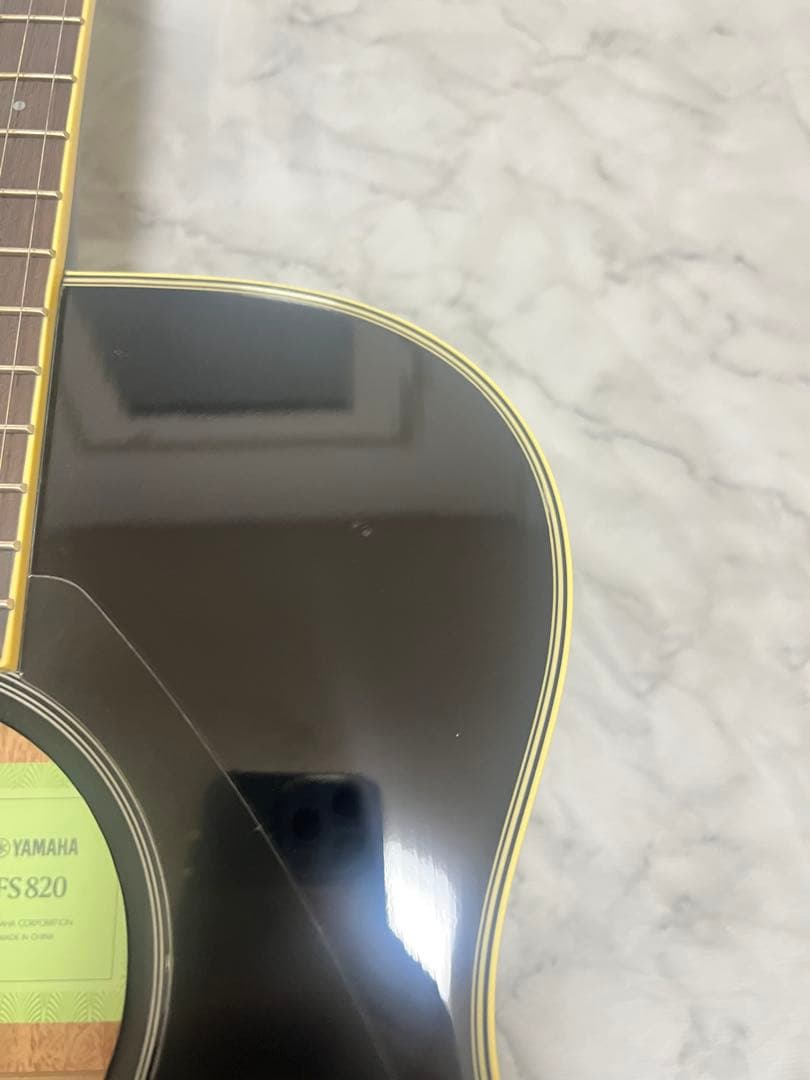 ヤマハ YAMAHA アコースティックギター FS ブラック FS820BL