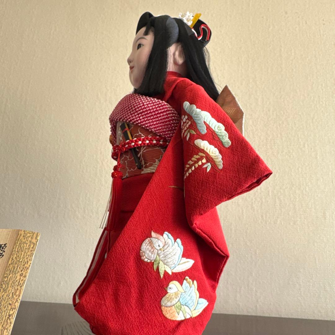 松乾斎東光　京都　洛斎作　市松人形