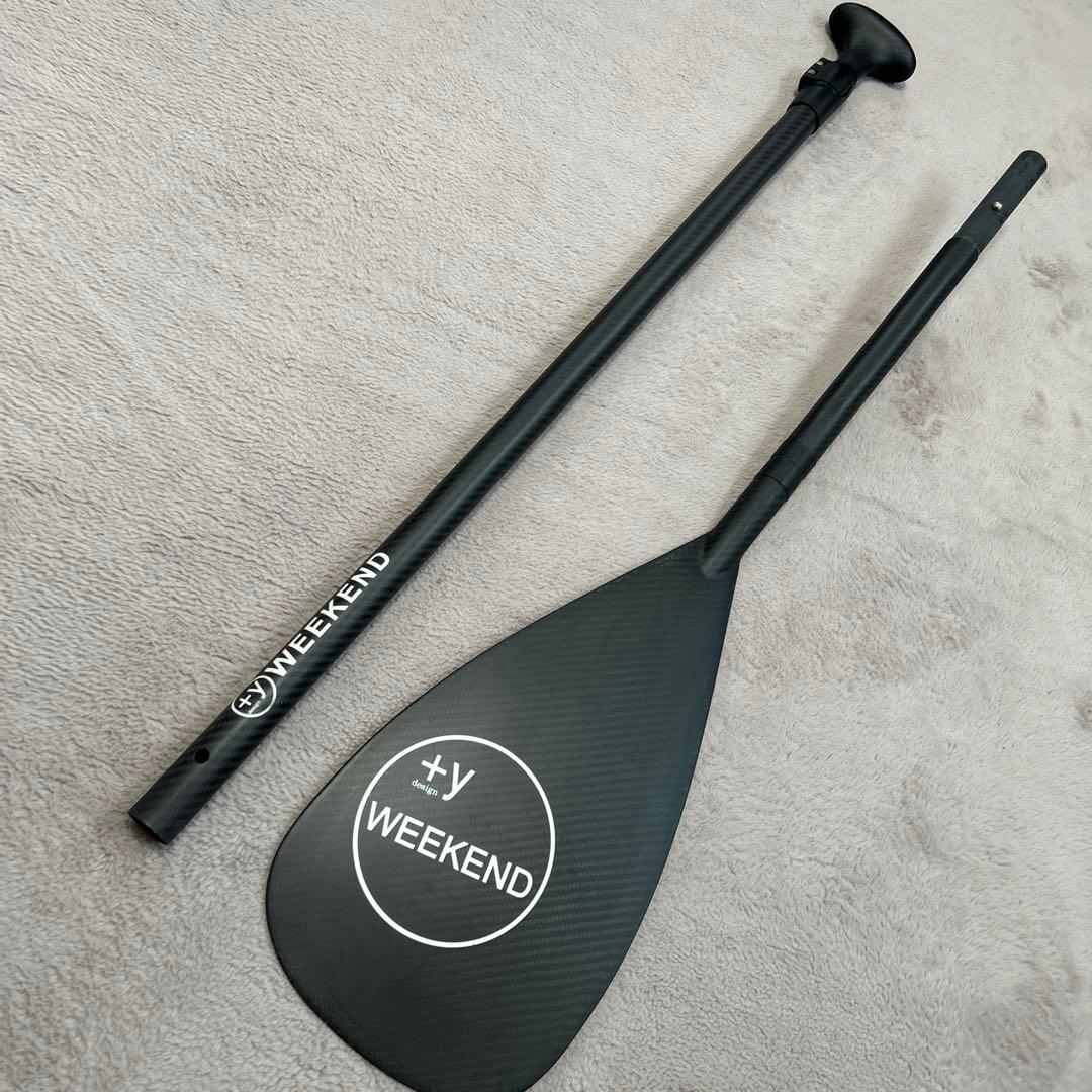 美品　+y WEEKEND スタンドアップパドル カーボンファイバー