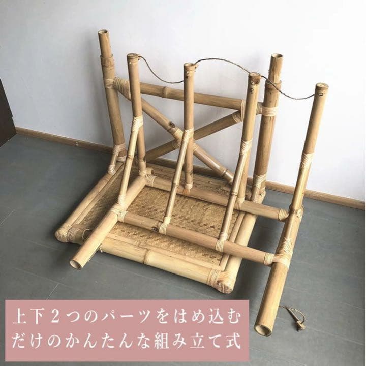 サーフボードラック　バンブー　バリ島　サーフボード　ツインフィン