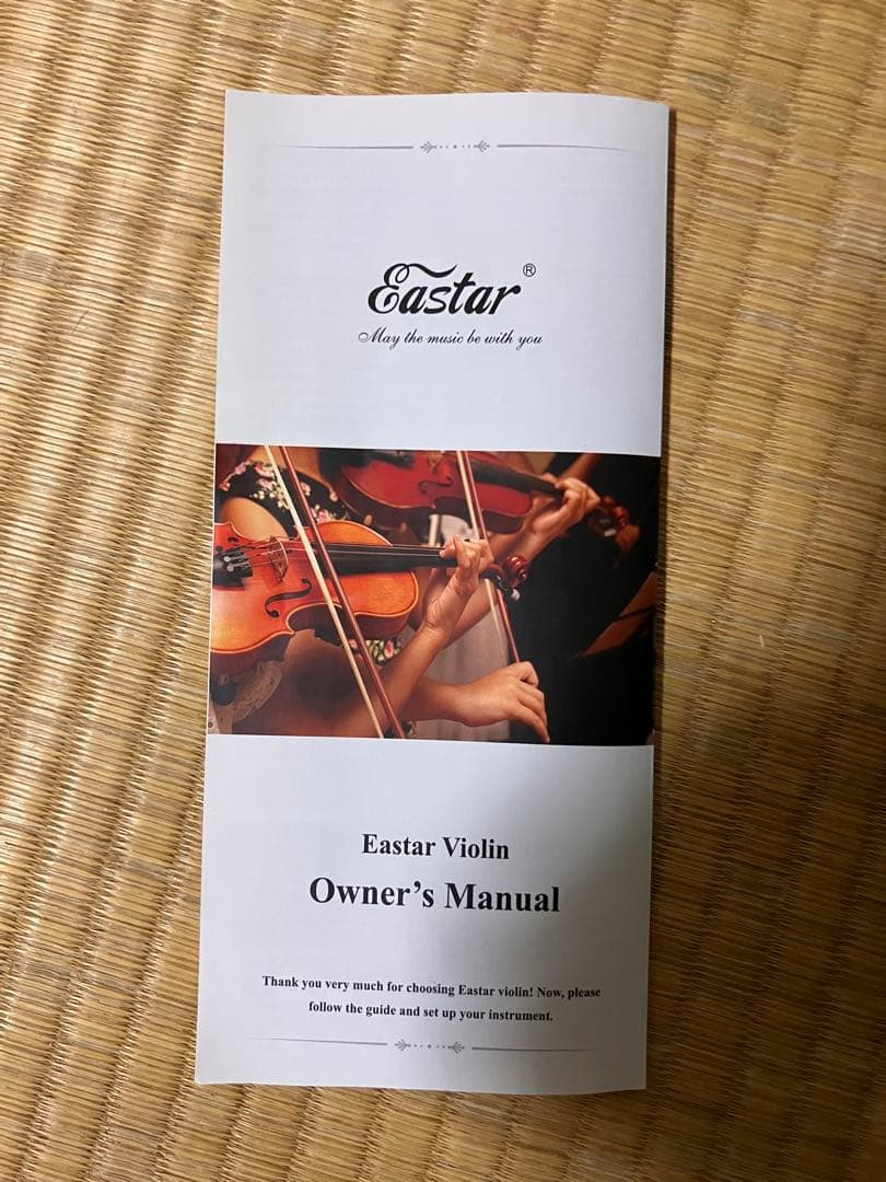 Eastar EVA-1 バイオリン スプルース&メイプル 初心者入門セット
