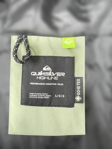 QUIKSILVER Lサイズ GORE-TEX スノボウェア MISSION