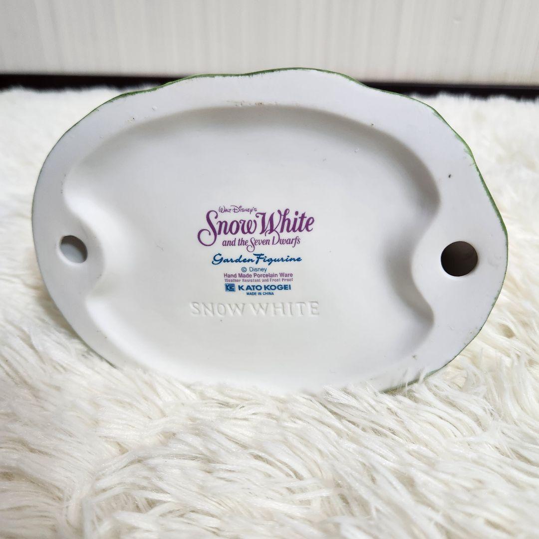 【極美品！最安値】白雪姫と七人のこびと 加藤工芸　ガーデンフィギュア　８体セット