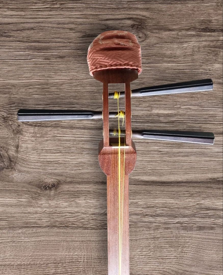 三味線本体 皮破れ無し 中太棹