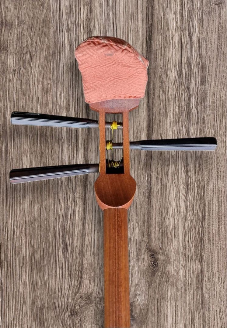 三味線本体 皮破れ無し 中太棹