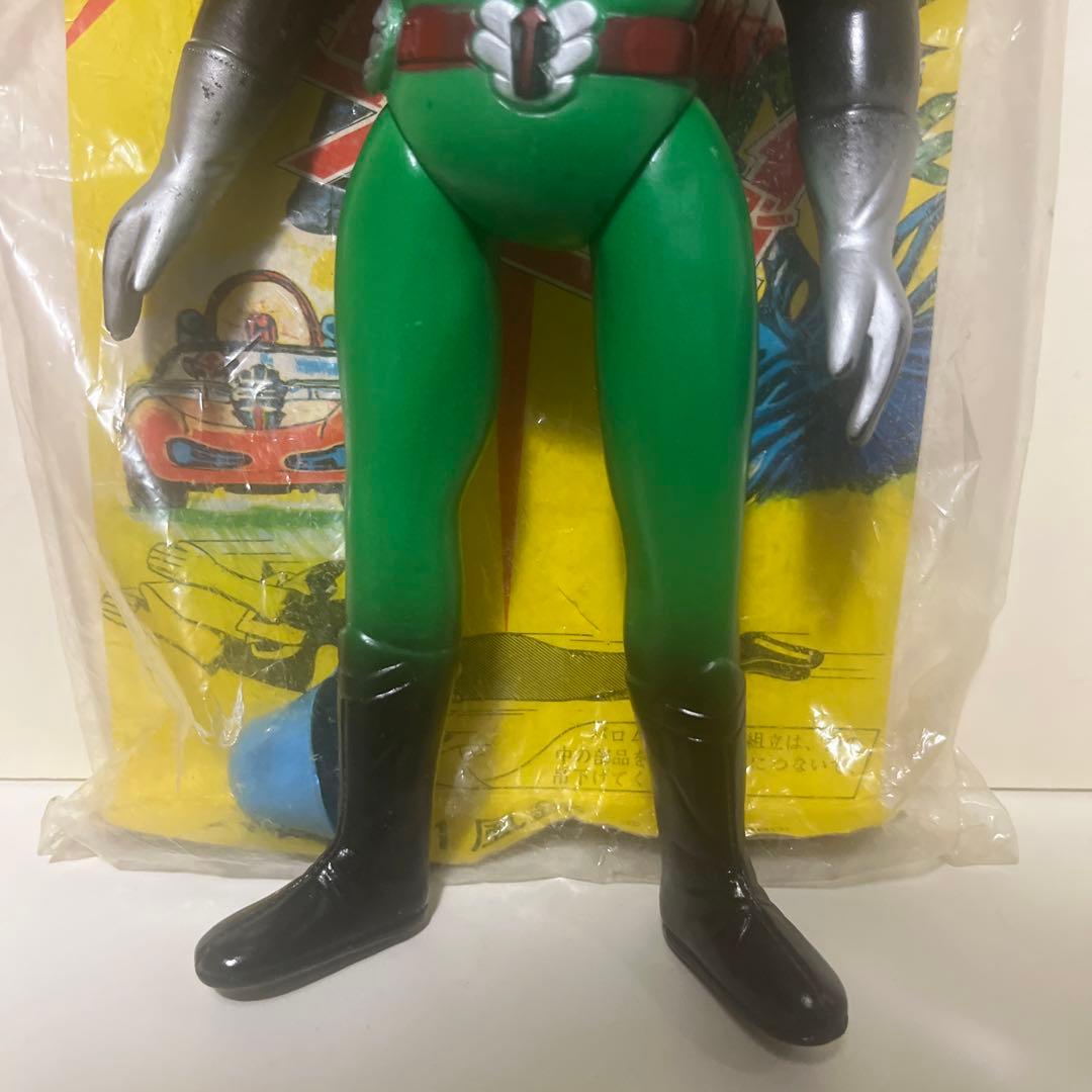 ヒノデ製？ 版権あり 超人バロム1 風鈴 ソフビ フィギュア