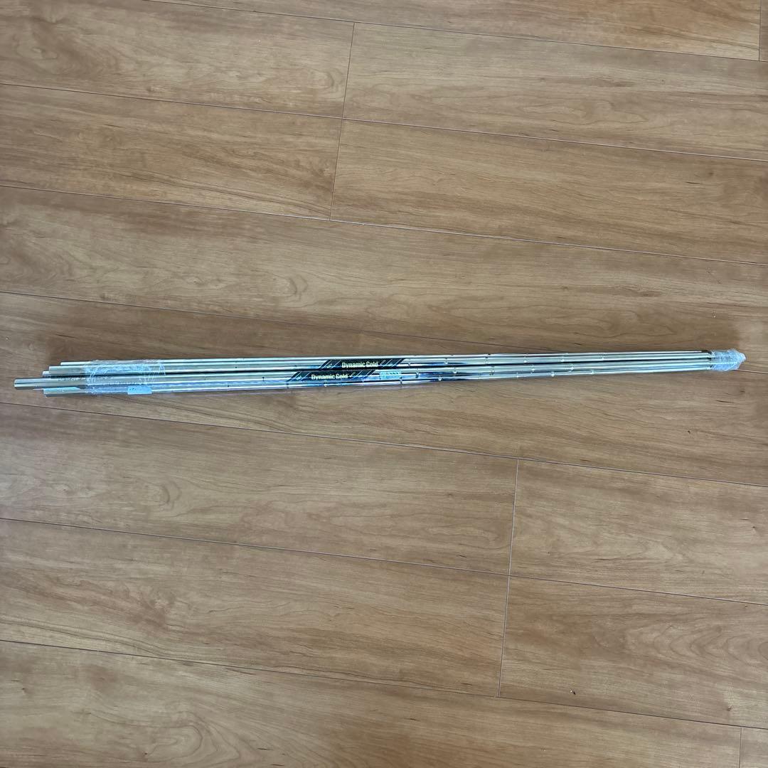 ダイナミックゴールドmid115 アイアンシャフト7本セット#4〜P