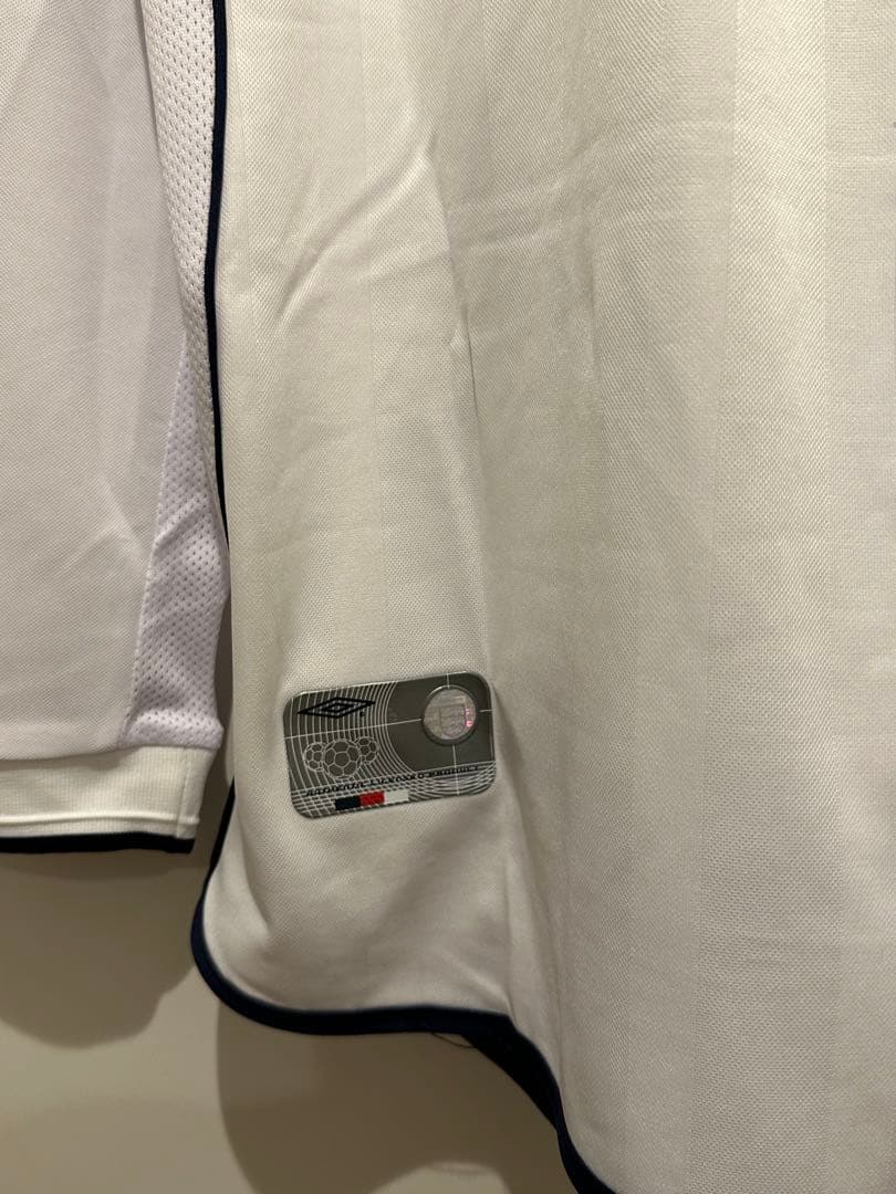 イングランド代表 2002W 長袖　サッカーユニフォーム