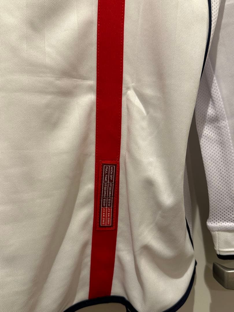 イングランド代表 2002W 長袖　サッカーユニフォーム