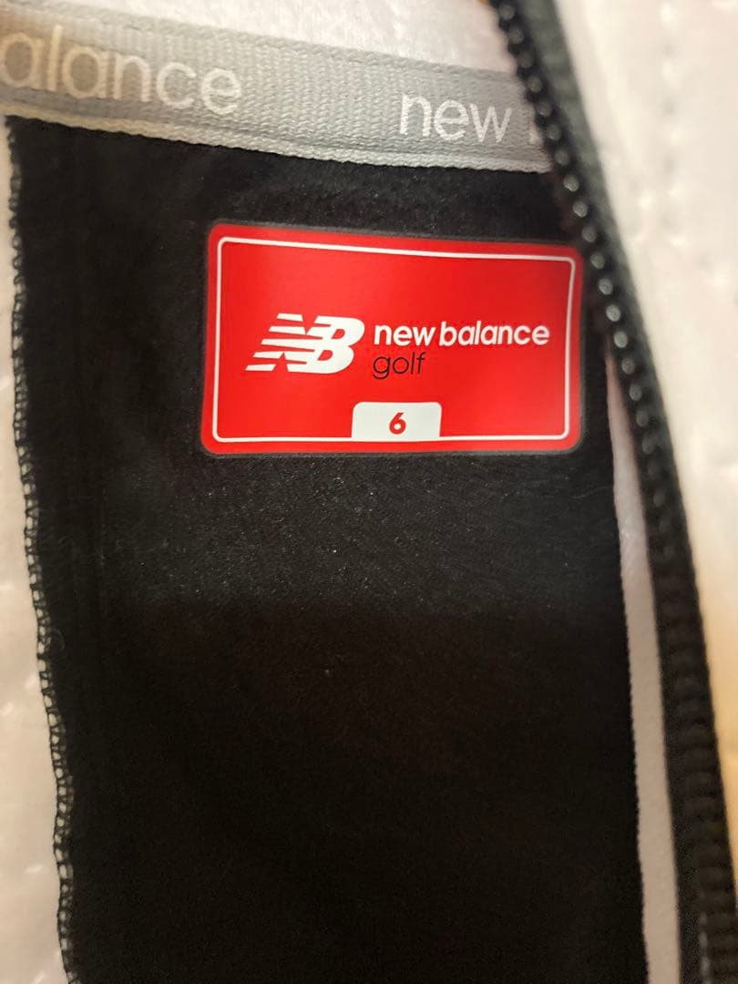New Balance ホワイト　キルティング　ジャケット　サイズ6（XL）