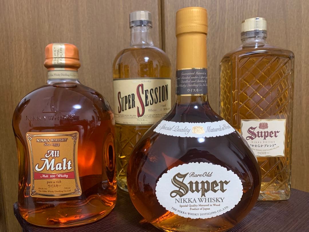 【最終値下げ】 NIKKA オールドボトル4本セット