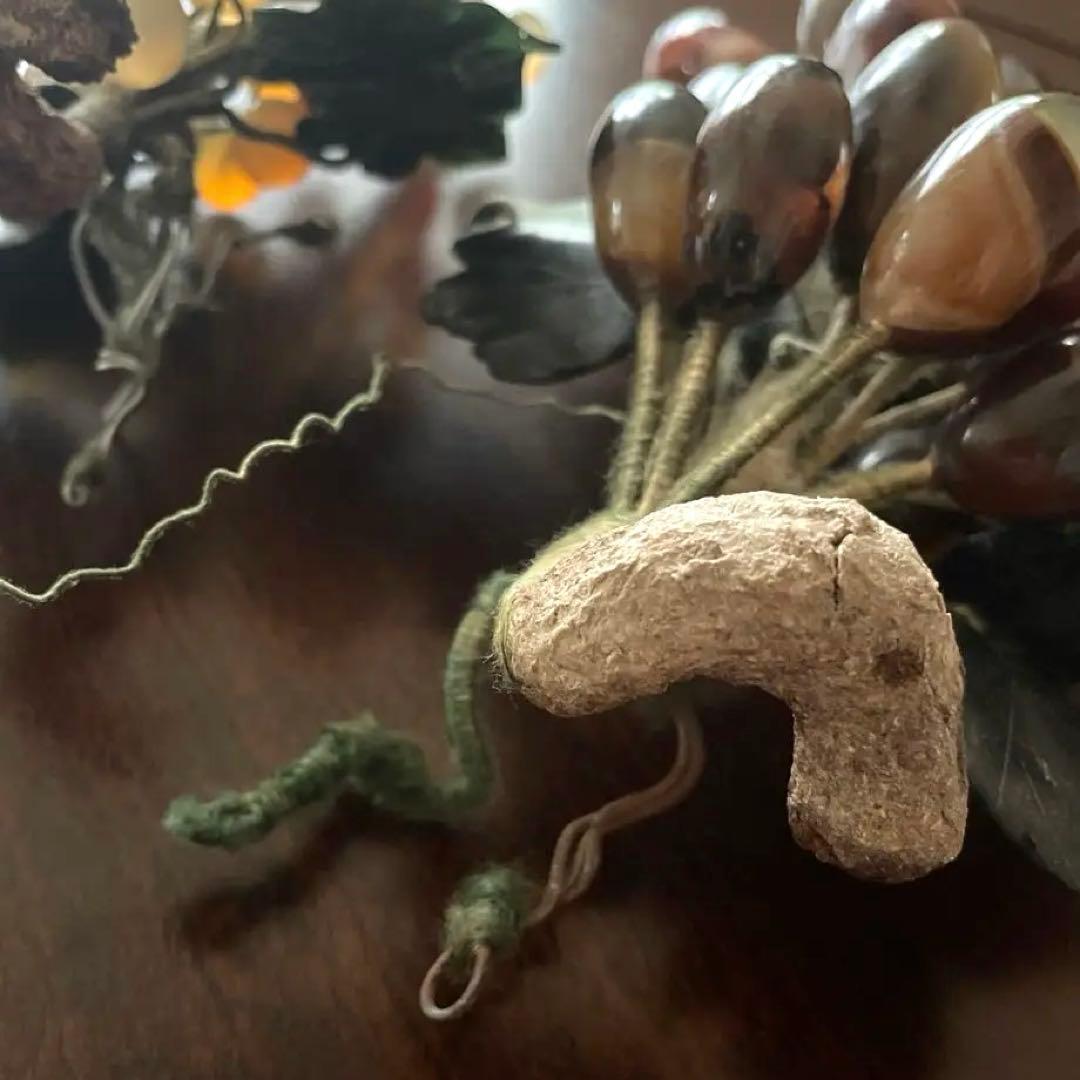 中国美術 玉石葡萄 ぶどう彫刻 玉石 置物 インテリア 観賞石 縁起物