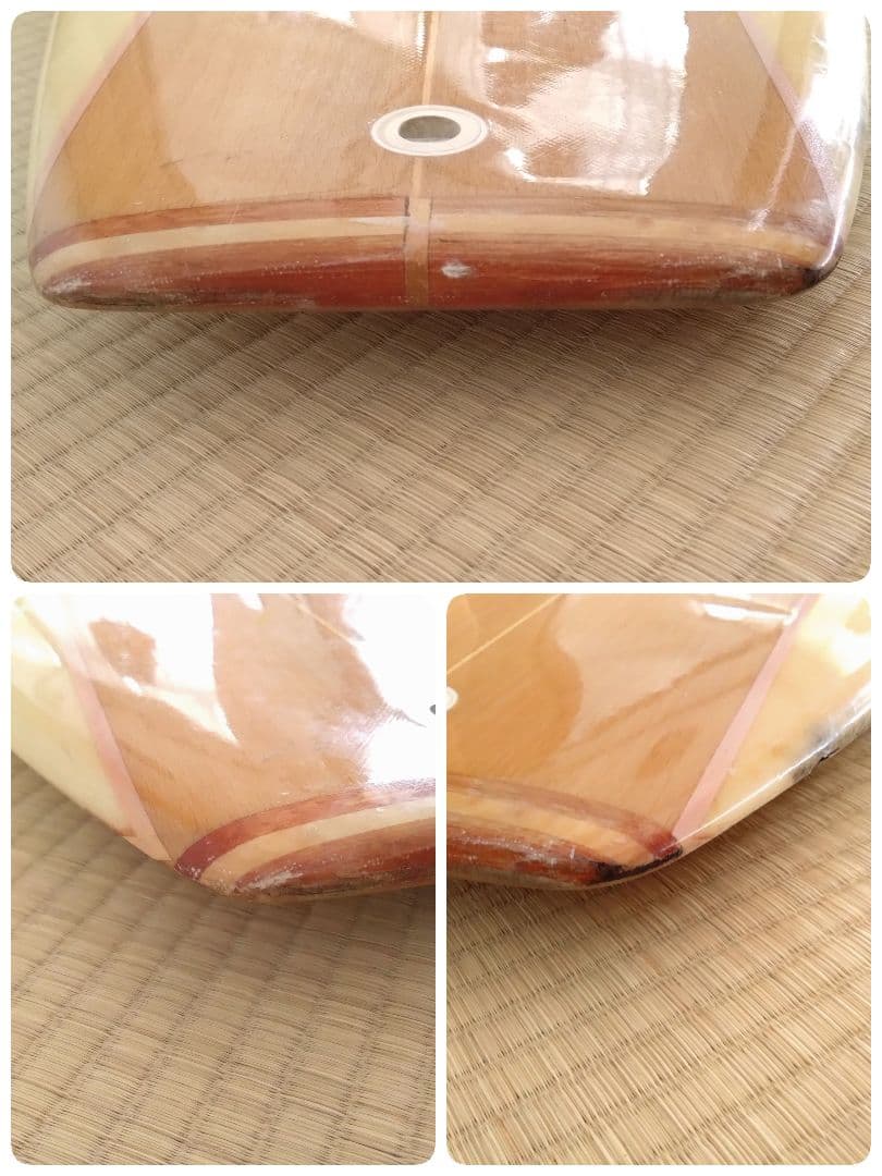 【現状品】ROGER SHEEN ロジャーシーンデザイン サーフボード 7ft