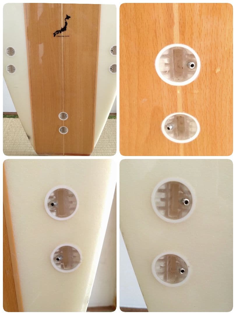 【現状品】ROGER SHEEN ロジャーシーンデザイン サーフボード 7ft