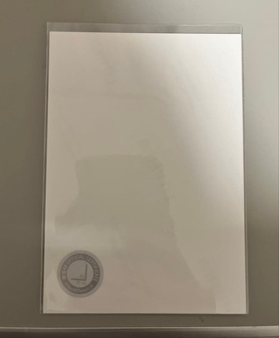 櫻坂46 2025浴衣 的野美青 直筆サイン入り スリーブ・硬質ケース保管