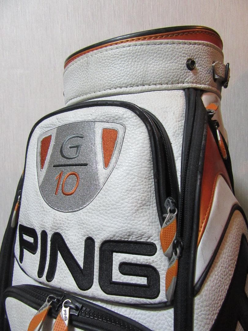 ★激レア★ピン★PING G10★3点式★ゴルフバック★白★