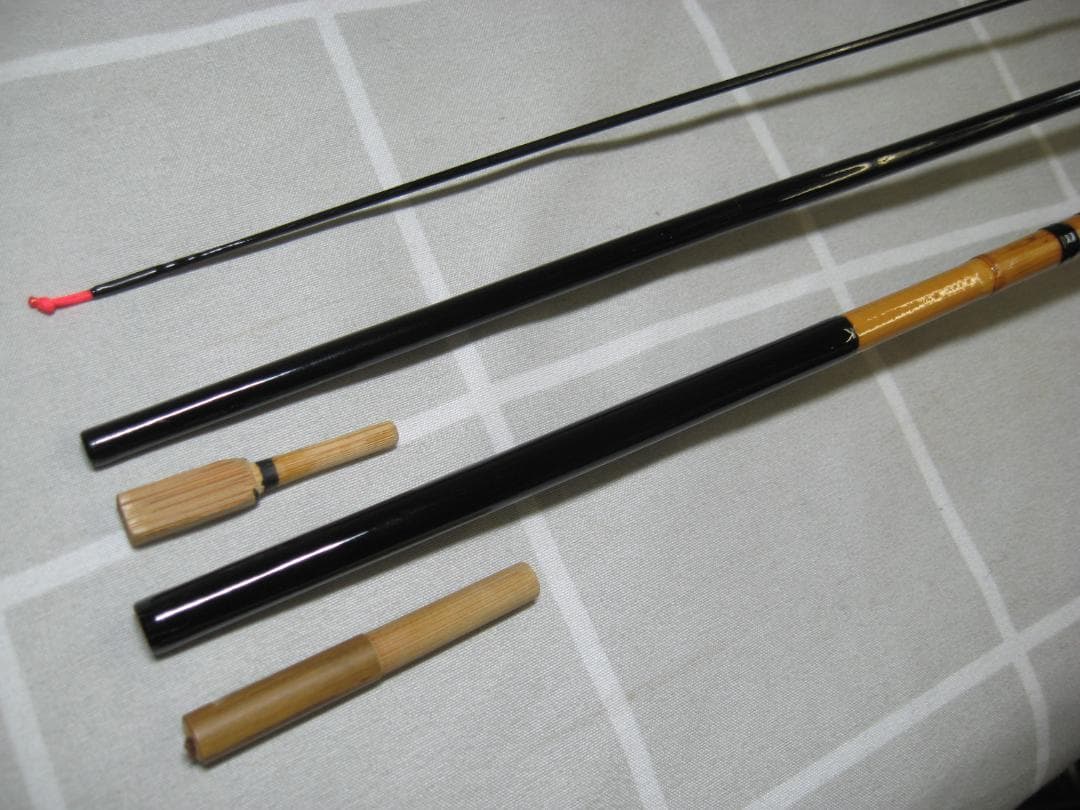 【レア極美品】へら竿 竹竿 尾州住人 孤春竜 7.2尺