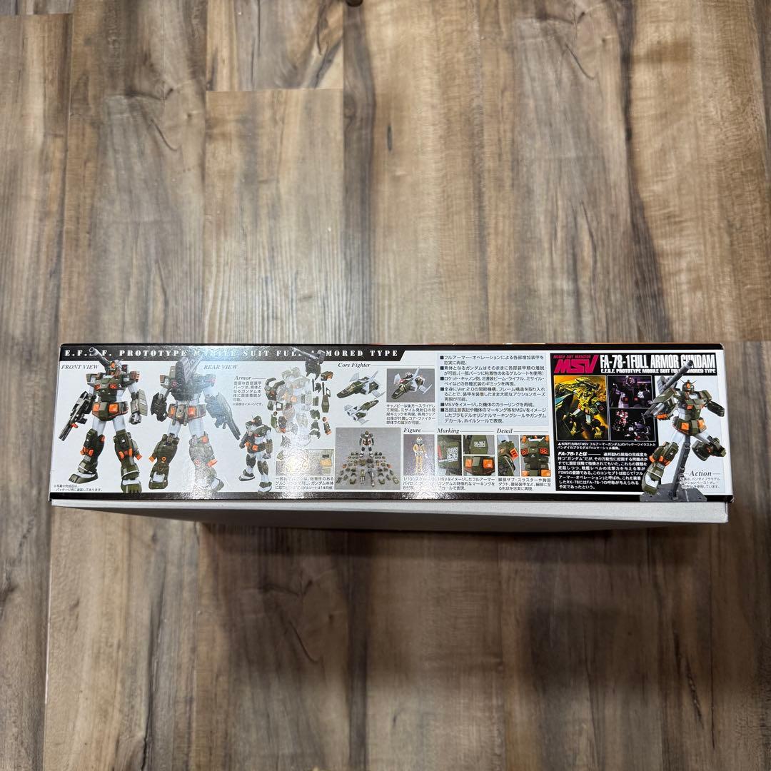 未使用品 1/100 MG フルアーマーガンダム MSV