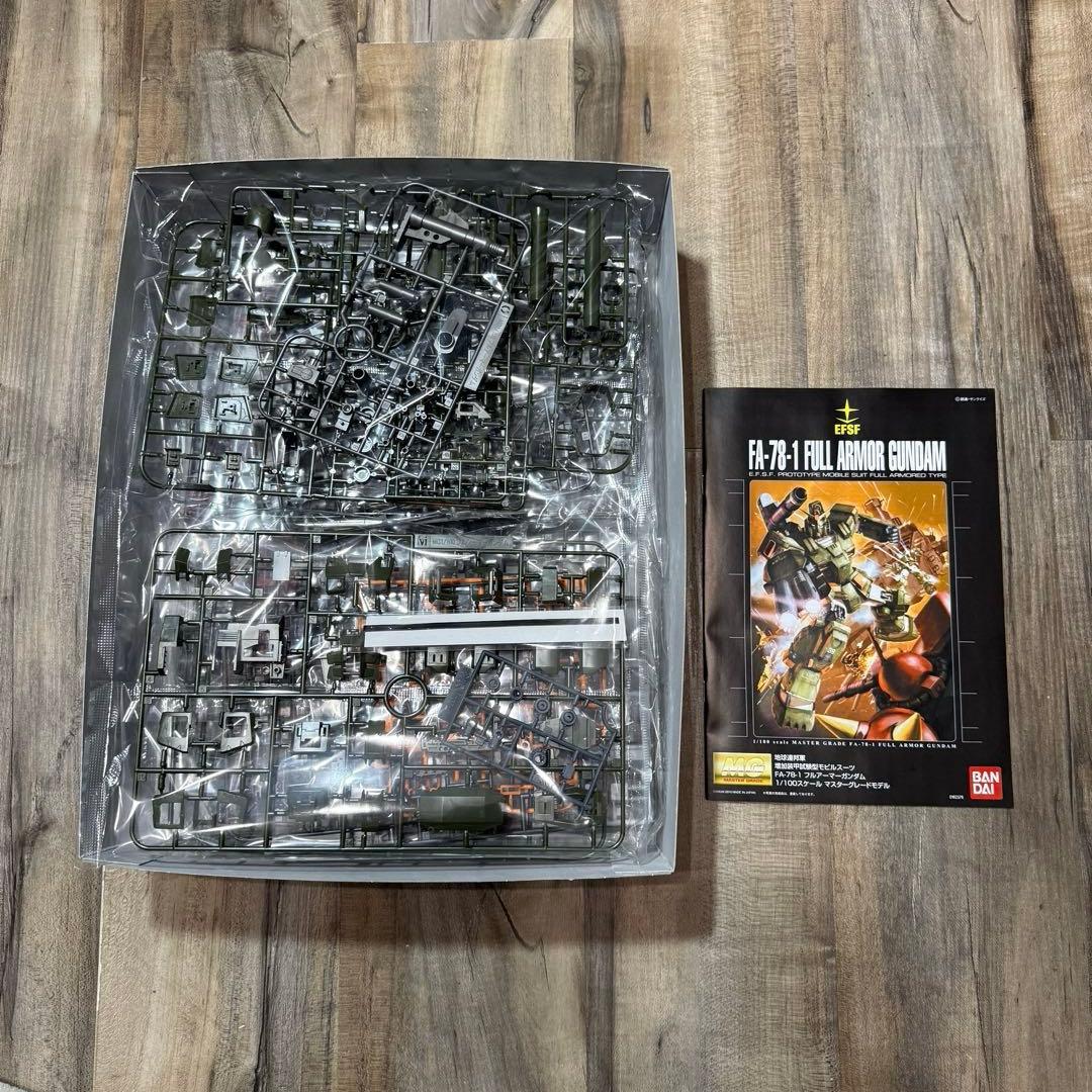 未使用品 1/100 MG フルアーマーガンダム MSV