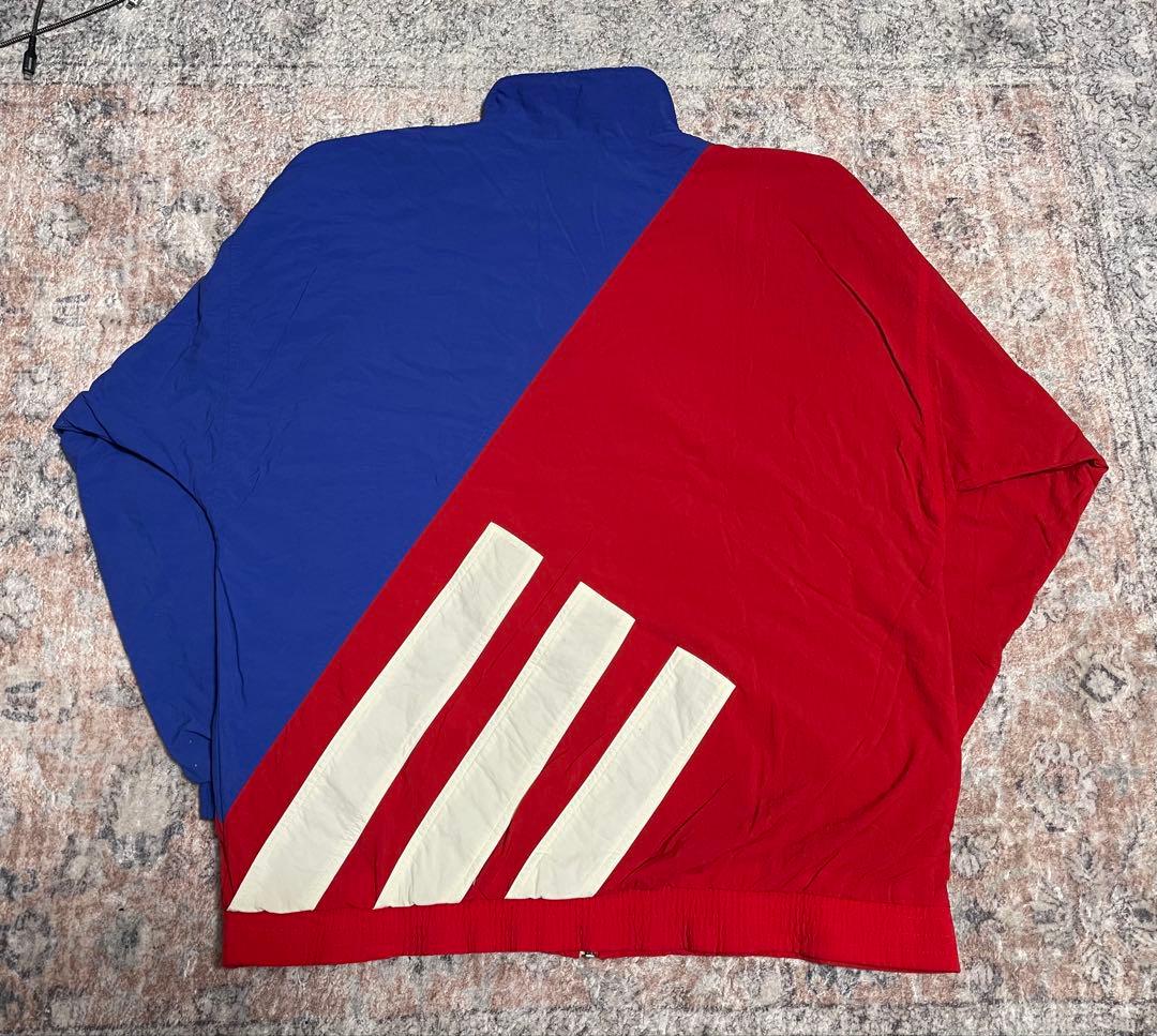 アディダス 銀タグ 万国旗タグ バイエルンミュンヘン 90s シェルジャケット