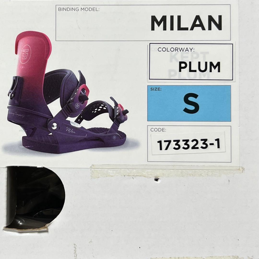 UNION MILAN ユニオン　ビンディング　ミラン　レディース　Sサイズ