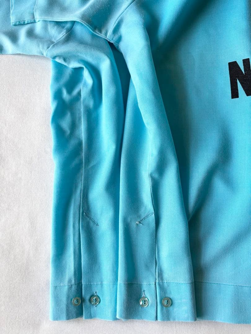 70's USA製 キングルイ King Louie ボーリングシャツ 刺繍