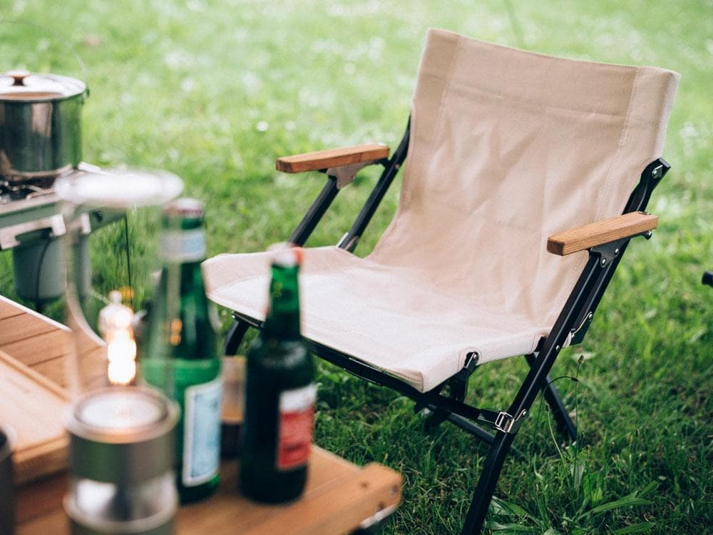 （新品）ローチェア ショート アイボリー LV-093IV （B）