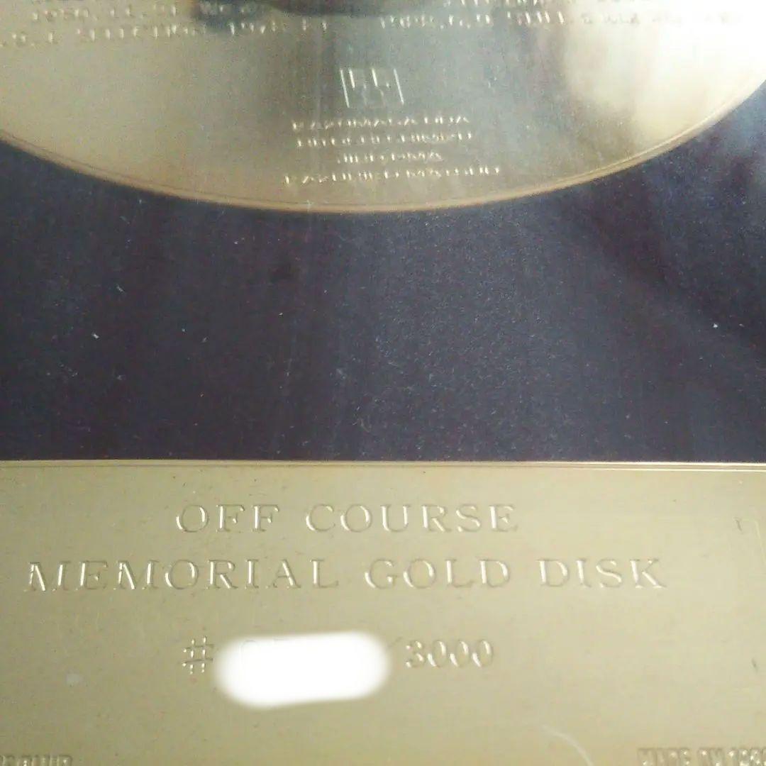 [レア]　オフコース メモリアル ゴールド ディスク