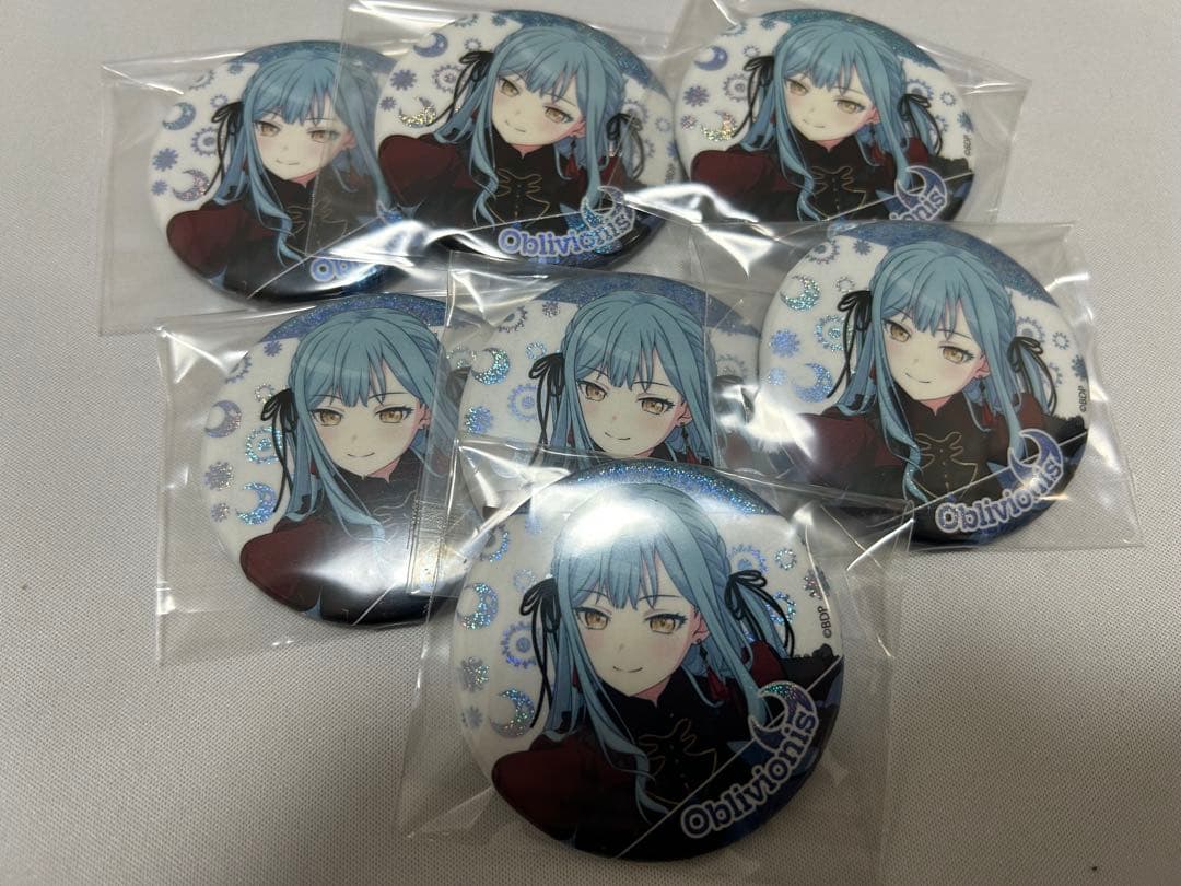 バンドリ 10th Ave Mujica オブリビオニス 缶バッジ 7個セット