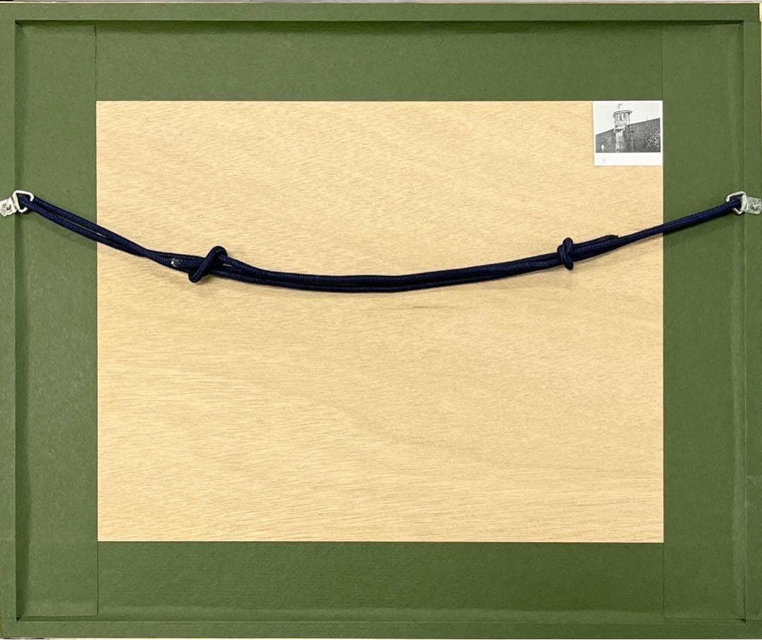 野田弘志　府中刑務所　1985年　鉛筆画