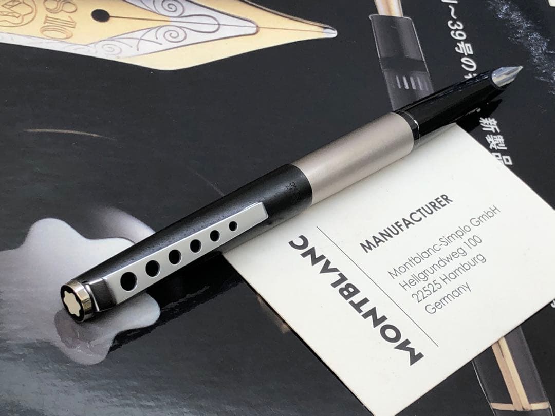 モンブラン　非常に稀少なモデル！万年筆カレラNo5225Carerra★ポルシェ