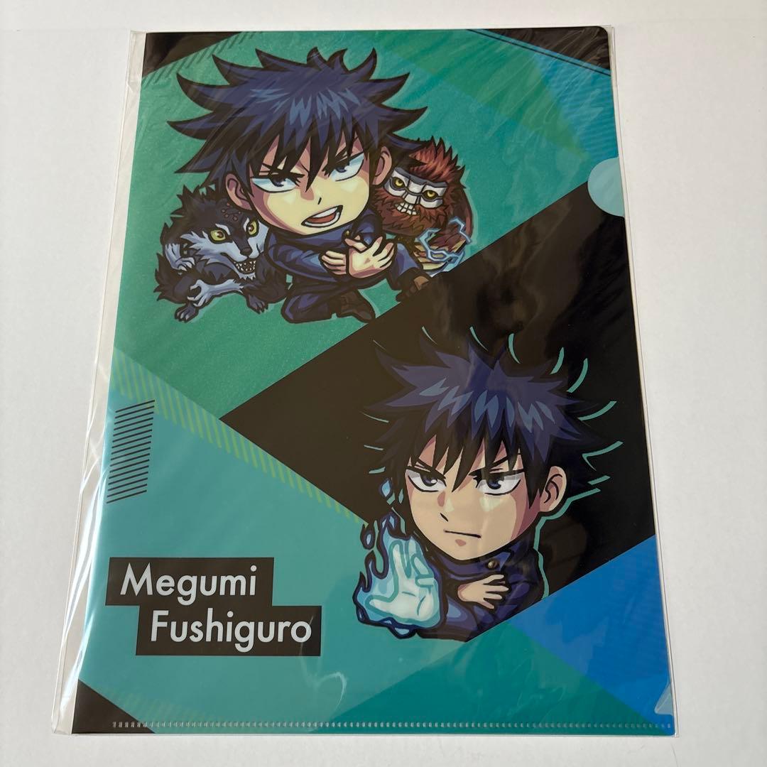 呪術廻戦　モンスト　コラボ　クリアファイル　5種　七海　野薔薇　五条　伏黒　虎杖