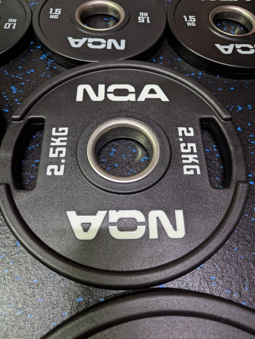 NGA　ウレタンバーベルプレート　オリンピック　50mm　IVANKO　BULL
