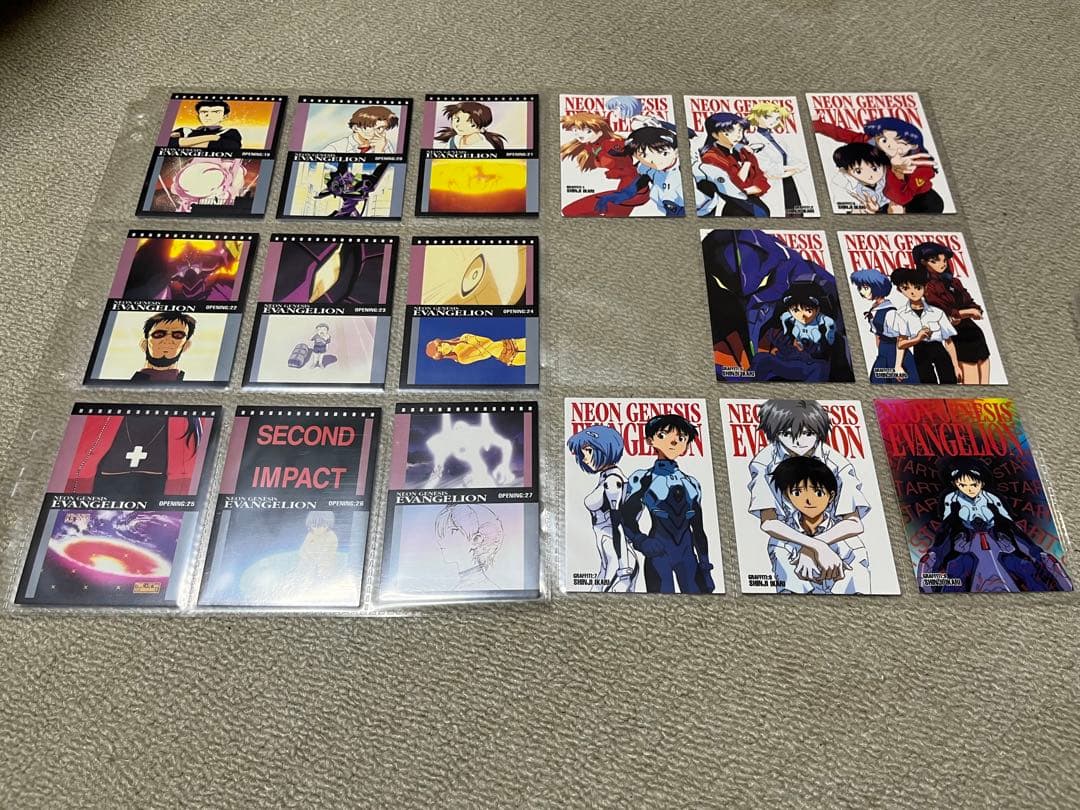 【希少】エヴァ カードダスマスターズ I セミコンプ