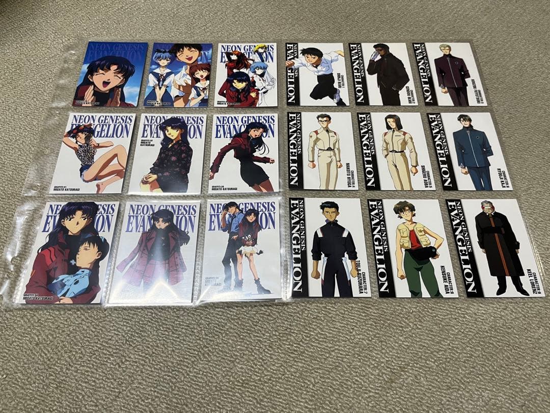 【希少】エヴァ カードダスマスターズ I セミコンプ