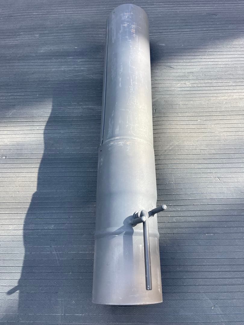 ホンマ製作所 黒耐熱 ダンパー 半直筒 106mm