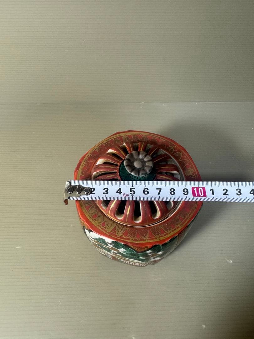 2477 九谷焼　庄三　香炉