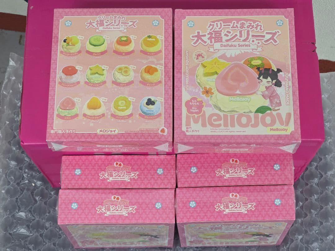 即日発送【未開封6個】大人気　大福シリーズ　ペリペリピンク箱ビック