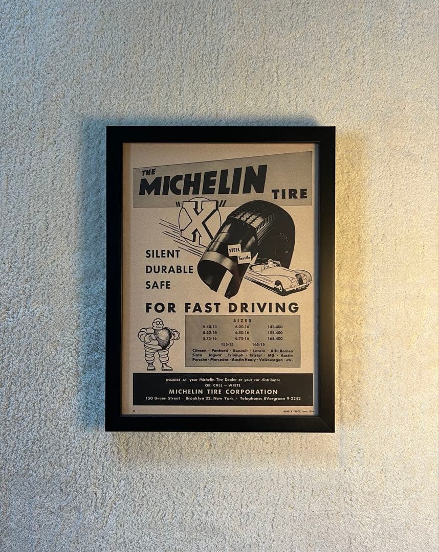 ミシュランのヴィンテージ広告　CLUB2nd