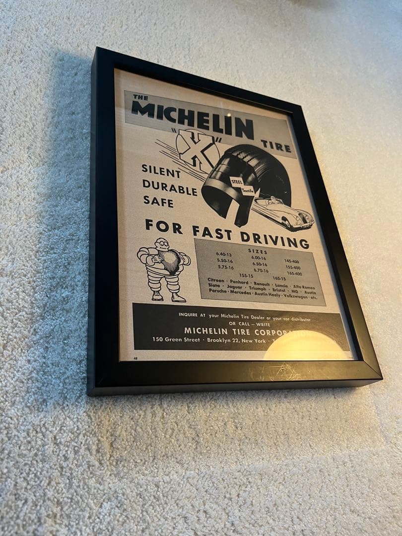 ミシュランのヴィンテージ広告　CLUB2nd
