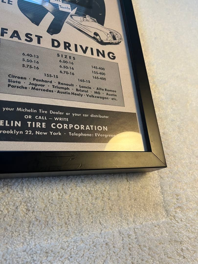 ミシュランのヴィンテージ広告　CLUB2nd