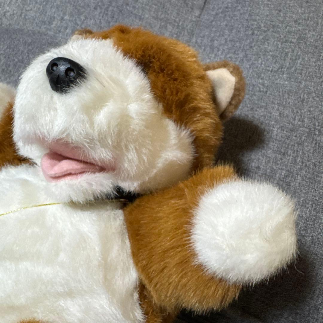 希少⭐︎柴犬のシバタくん　レトロなぬいぐるみ⭐︎しばいぬ　しばけん