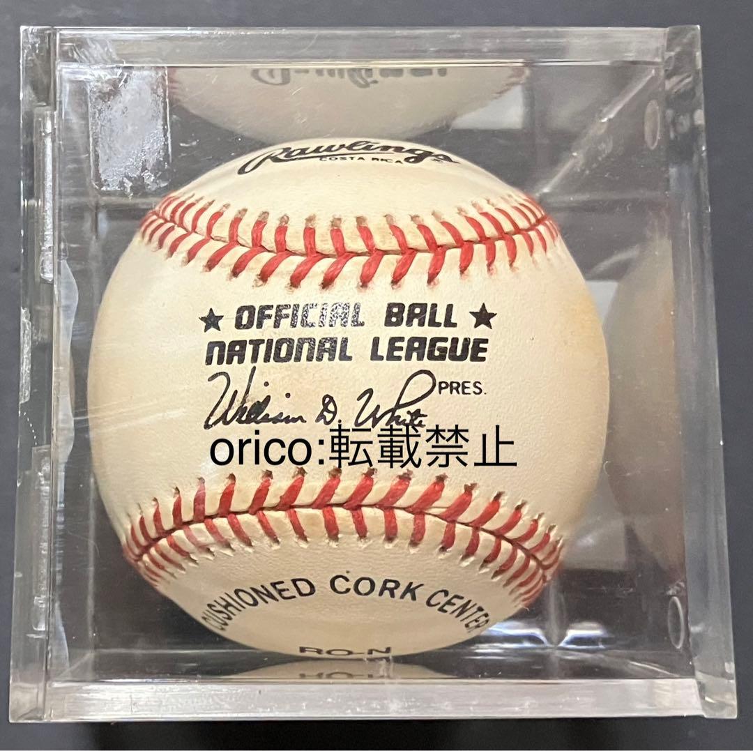 オジー・スミス 直筆サインボール MLB ナショナルリーグ公式球 カージナルス