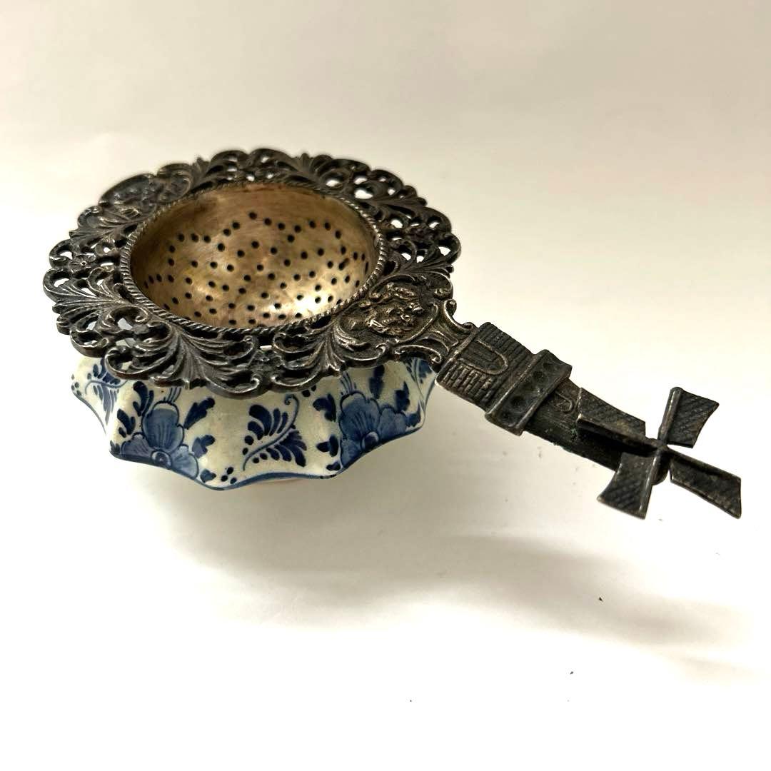 デルフト　ティーストレーナー　オランダ