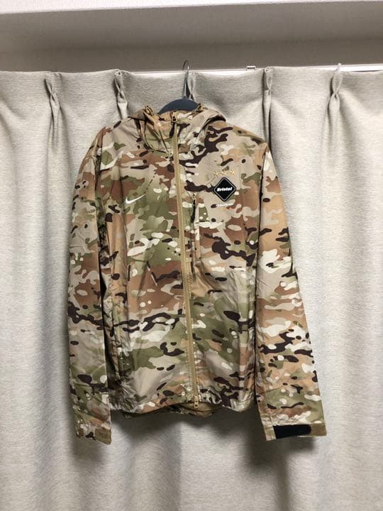 未使用NIKE × FCRB Camo Hoodie Jacket 迷彩　M
