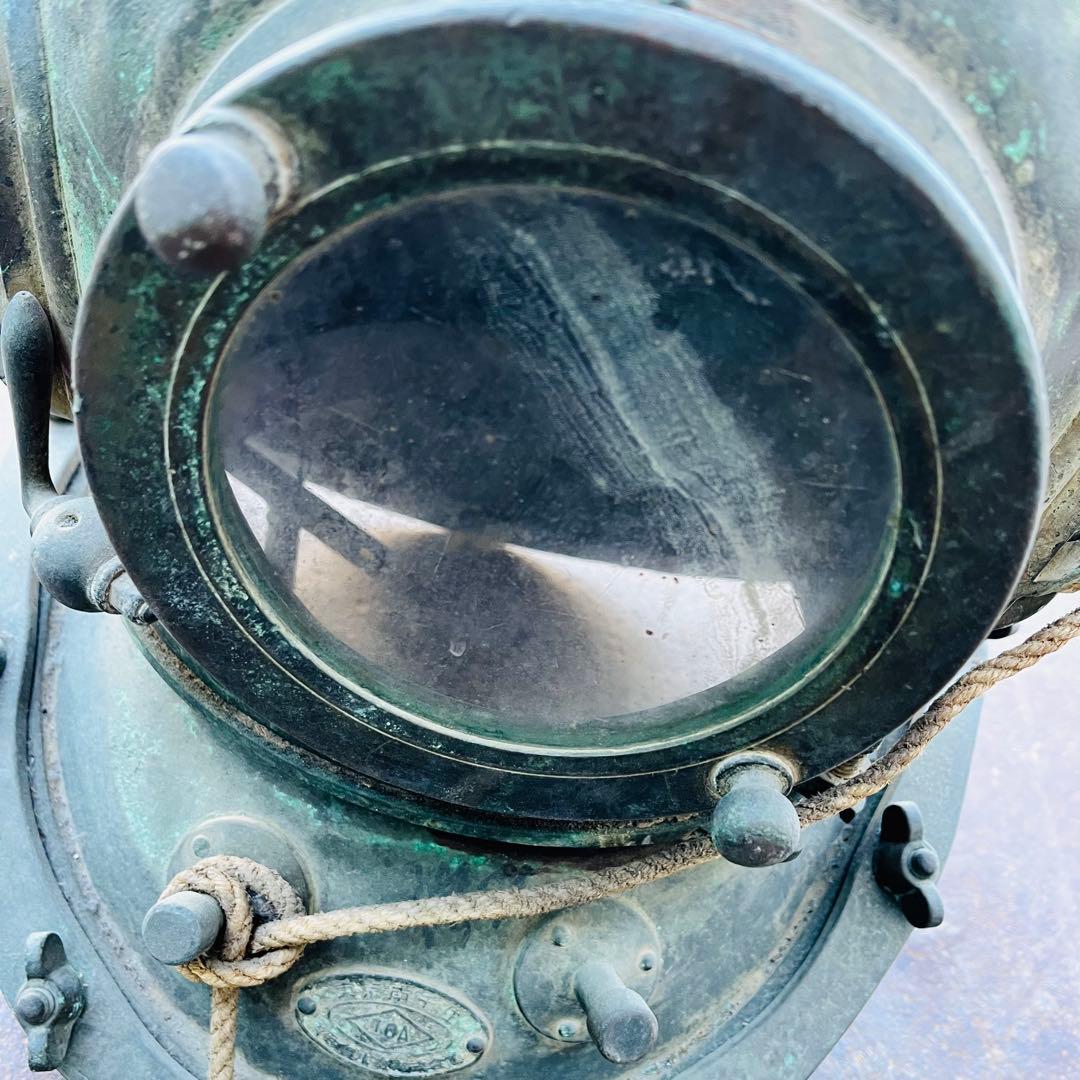 【希少】東亜潜水機株式会社　ヘルメット式潜水　アンティークの潜水ヘルメット真鍮①