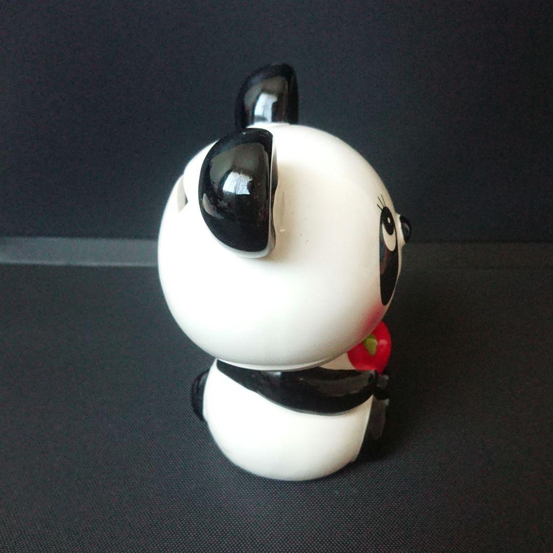 内藤ルネ パンダ 貯金箱 陶器製 昭和 レトロ